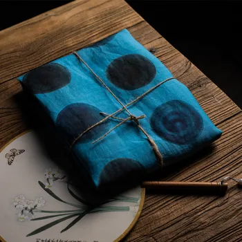 

High quality ramie fabric Point printing patchwork fabric High-end gowns, dresses, trousers, shirts and jackets tissu