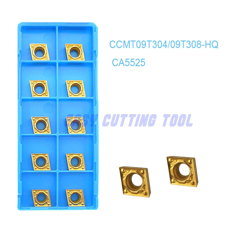 CCMT09T304HQ CCMT09T308-HQ CA5525 * 10 шт Tunring вставки лезвие для стали может соответствовать