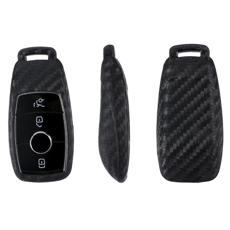 

TPU Car Remote Key Case Shell For Mercedes Benz E Class E200 E260 E300 E320 Protective Key Cover Fob Holder