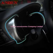car styling Decoration Car Instrument Panel Dash Bezel Cover Trim ABS Styling Sticker For Kia Optima