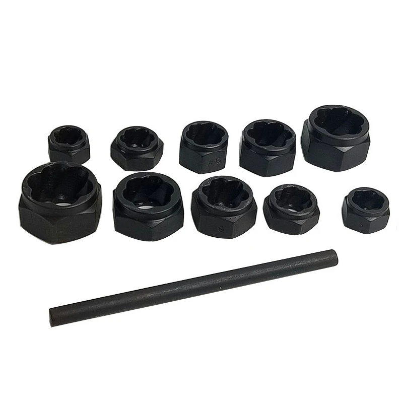 Nut Bolt Removers Set Locking Wheel Nut Stud Extractor Twist Socket Set