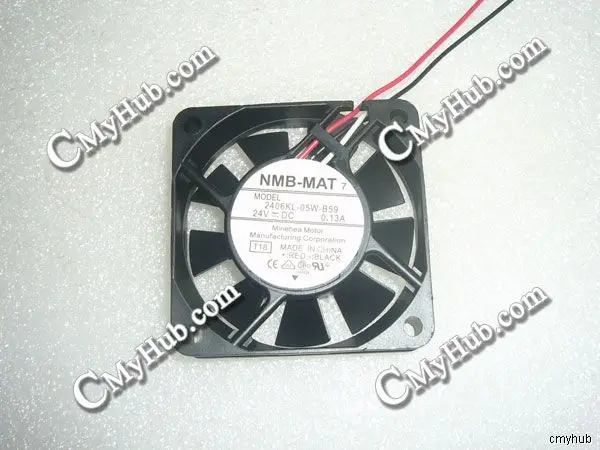 New Genuine For NMB 2406KL-05W-B59 A90L-0001-0511 T18 T00 18.3CFM DC24V 0.13A 3Wire 3Pin Fanuc Cooling Fan  Компьютеры и | Fans  Cooling -32836978683