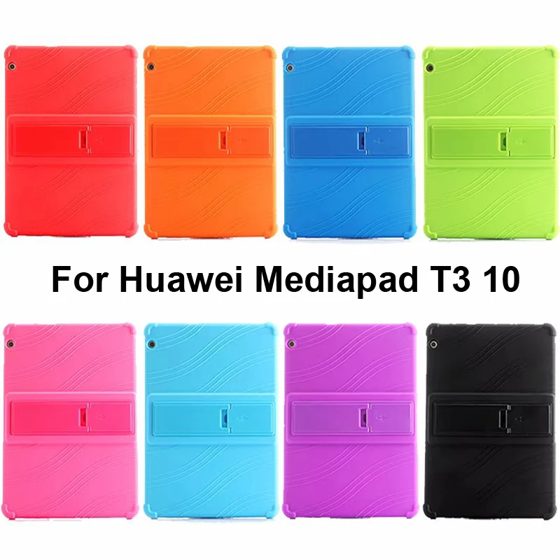 Силиконовый противоударный чехол с защитой от падения для Huawei MediaPad T3 10 9 6 дюйма