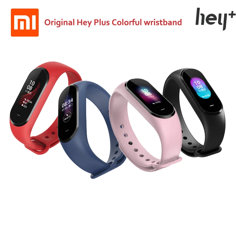Xiaomi оригинальный Hey plus Мягкий силиконовый браслет ремешок для Plus + спортивные