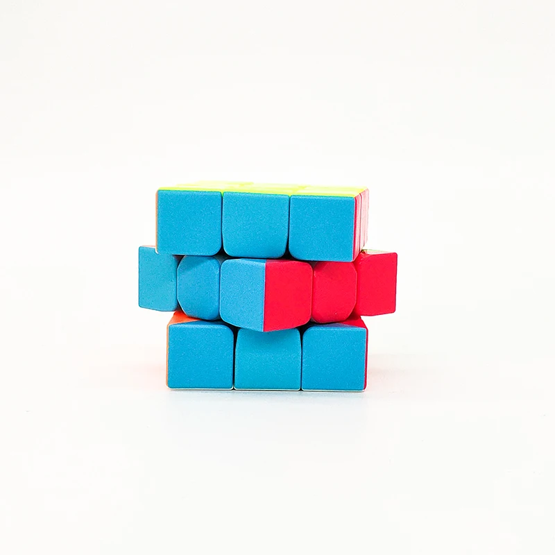 Кубик рубика Qiyi Warrior W 3x3x3 скоростной куб Stickerless Professional Magic Cube Пазлы красочные Развивающие игрушки для детей кубик рубик антистресс