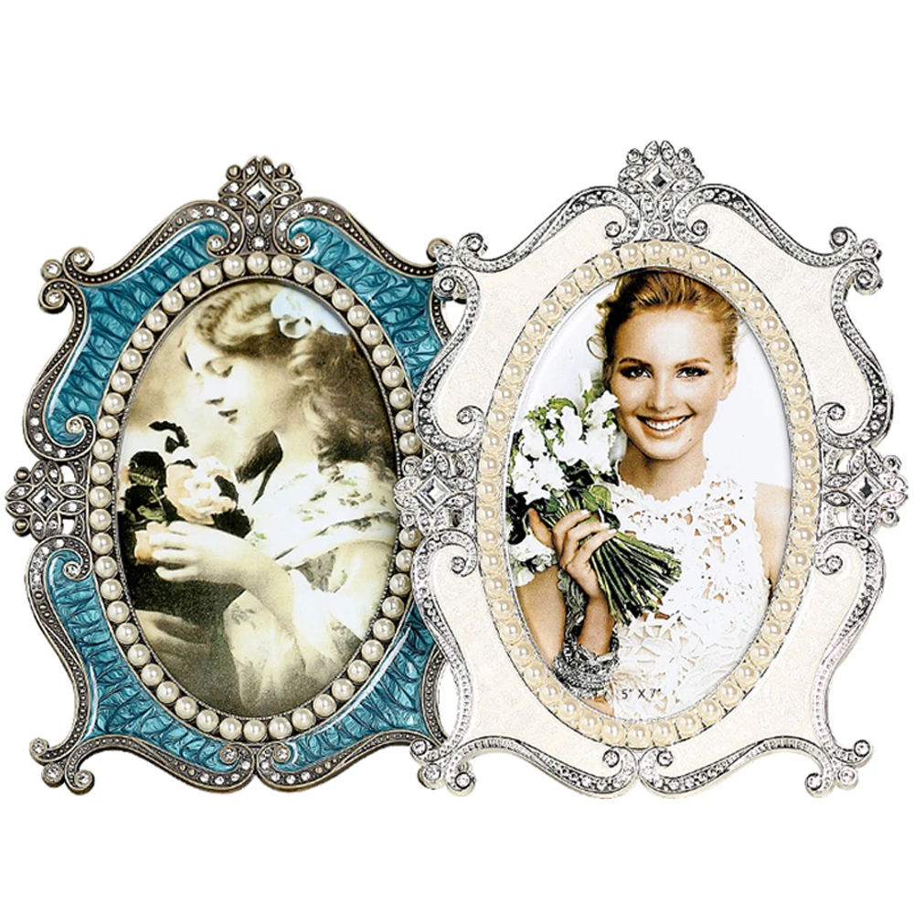 

Freestanding Alloy Metal Photo Frame, Picture Frames, MPF089, Luxury