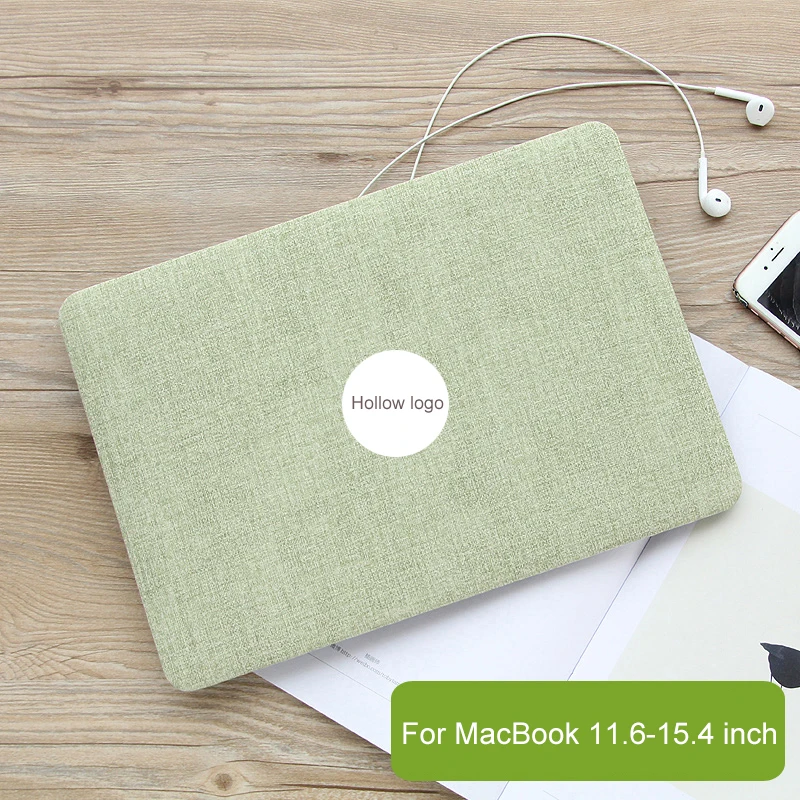 Matte Leather Laptop Case For Apple Macbook Air Pro 11 12 13 15 Retina For Macbook New Pro 13.3 15.4 inch Laptop Protect Cover
