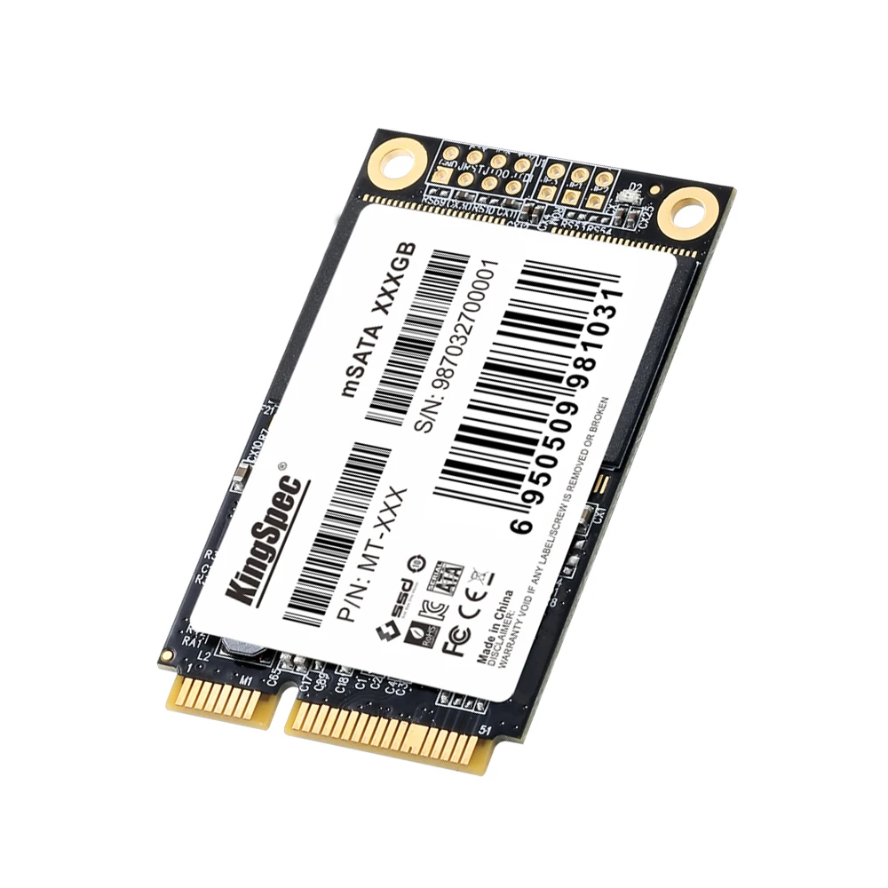 KingSpec MT-128 Mini PCIE mSATA SATA III 6 ГБ/сек. SSD 120 ГБ 128 Гб жесткий диск твердотельный диск для Dell M6500 для lenovo Y560