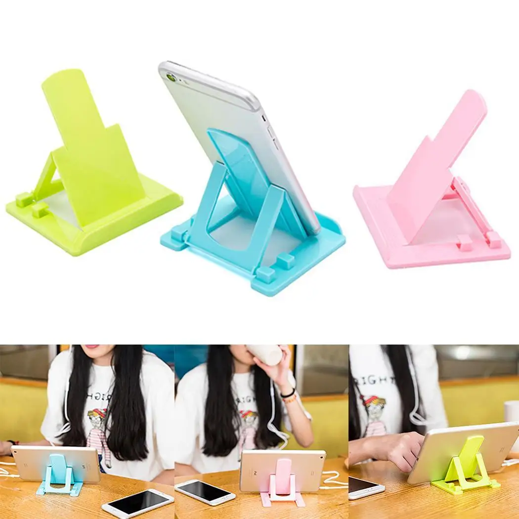 Portable Flexible Thumbs Up Mobile Phone Holder Bracket Mount Mini Table Stand All Tables PC Under 7 inch |
