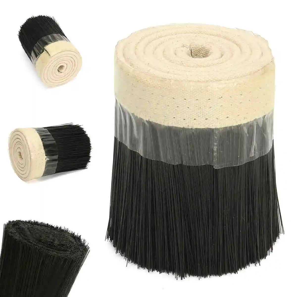 New 100mm Nylon Brush Vacuum Cleaner Engraving Machine Dust Cover for CNC Router