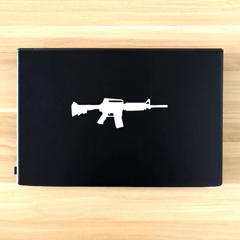 Assault Rifle Laptop Stickers