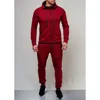 Designers Men Tracksuit Sport Hoodies Shirt+Pant Color: Red Color: Red Size: XXXL Stirmas