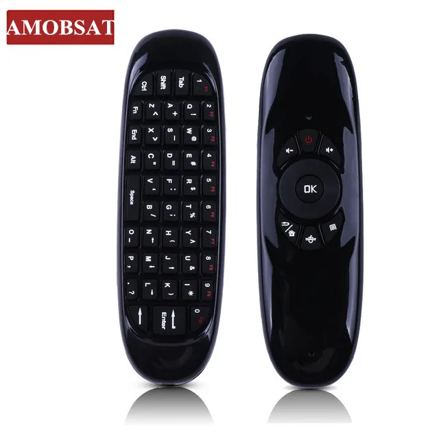 

C120 TV Universal Remote Control Air Mouse Without Voice Rechargeable 2.4G Wireless Keyboard for Android TV BOX With Keyboard