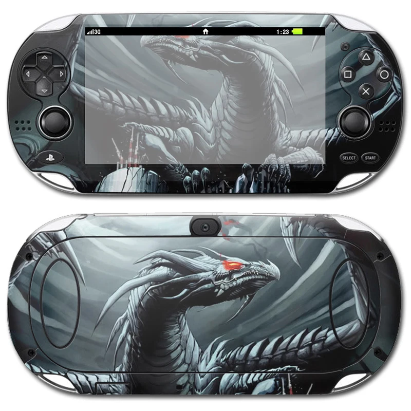

Dragon Design Waterproof Games Accessories Vinyl Decal for PSP vita 1000 Skin Sticker