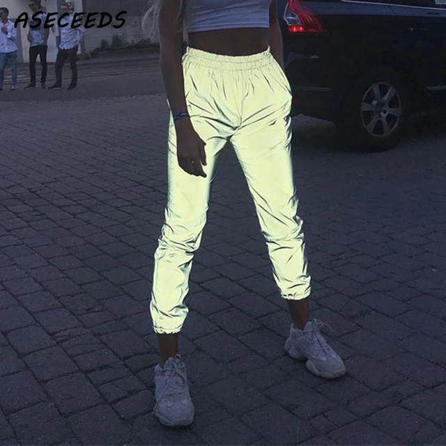 Grey reflective joggers Clearance