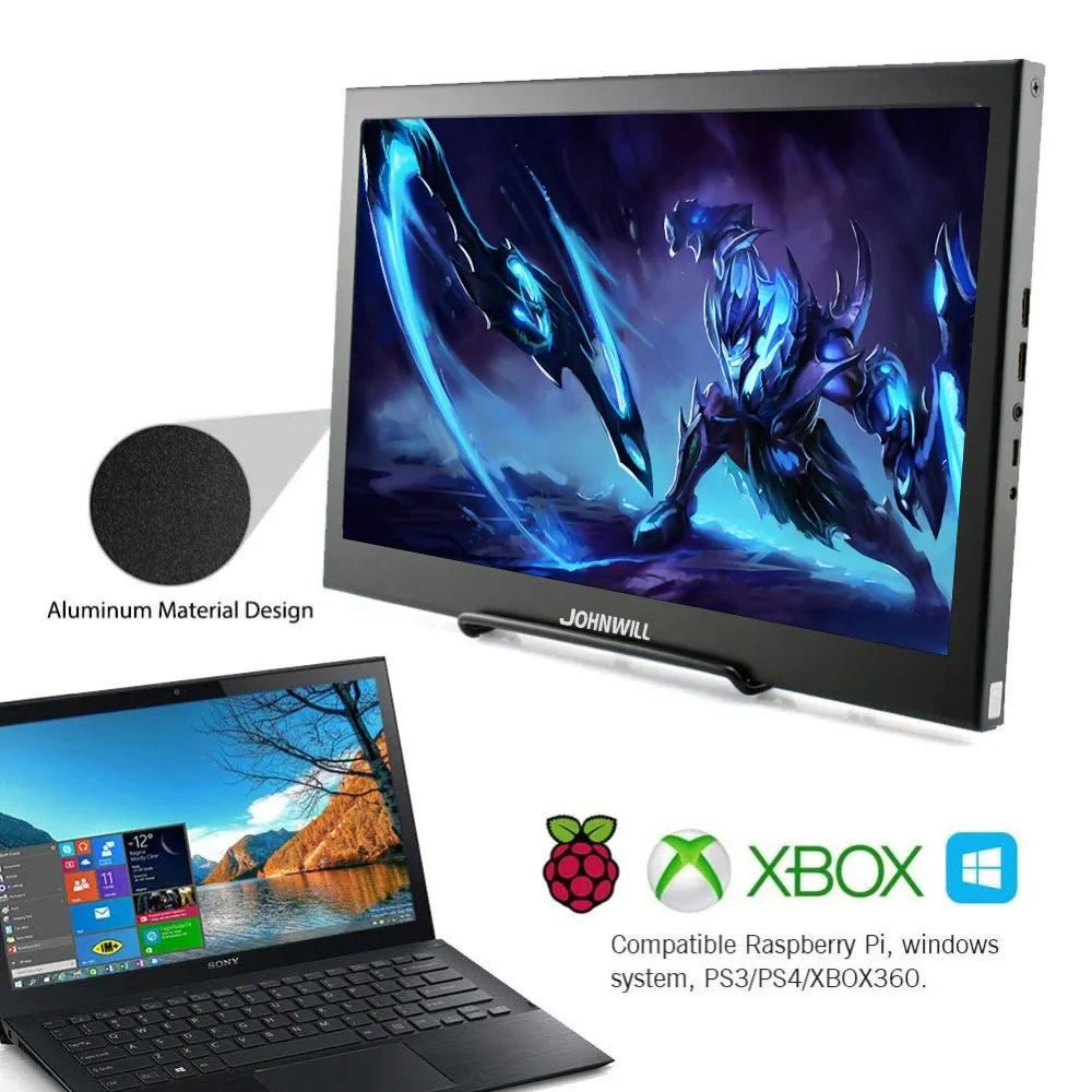 Цена Новинка 13,3 дюйма 2K 2560*1440 HD портативный монитор для Raspberry pi PS3 PS4 Xbox360 игровой компьютер ips экран дисплей