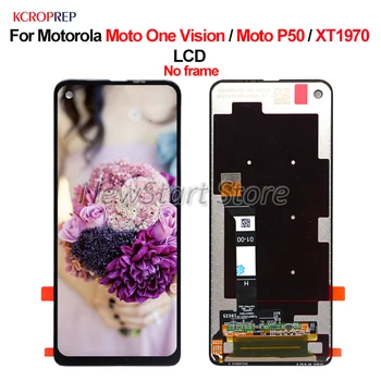 

6.3" For Motorola Moto One Vision LCD For Motorola Moto P50 XT1970 lcd Display Touch Screen Digitizer Assembly Replacement Parts
