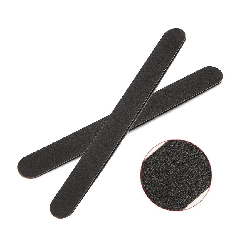 

10pcs Nail File Buffer Black Polishing Grinding Sanding Grind Durable Manicure Tool SSwell