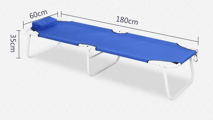 Простой раскладная кровать, один больничной койке номере, портативный открытый пляж кровать