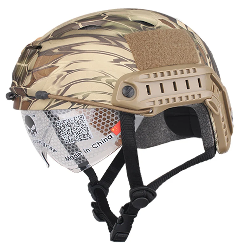 Новый Быстрый Шлем Emerson с защитными очками шлем для параспасения прыжков BJ типа