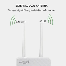 TIANJIE CPE903 Lte Home 3G 4G 2 External Antennas Wifi Modem CPE ...