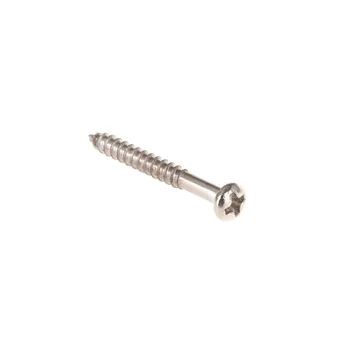 

Musiclily 3*27mm Guitar Pickup Mushroom Flat Screws, Chrome (20 Pieces)