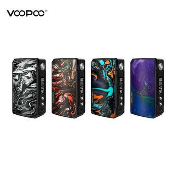 

Original VOOPOO DRAG 2 Mod 177W Resin Box Mod Powered By Dual 18650 Battery Electronic Cigarette Vape Box Mod Vs Drag Mini Mod