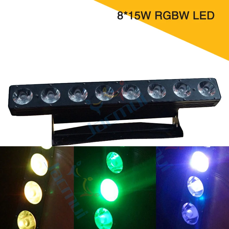 

(8Pcs/Lot) New Product 8*15W RGBW LED Wall Wash Disco Light For Indoor Stage Effect