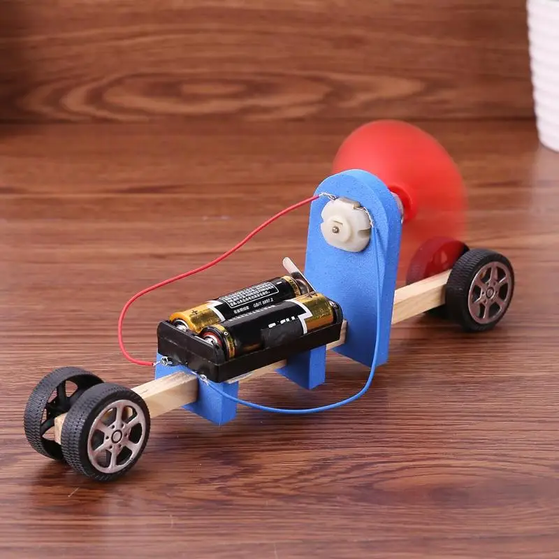 Изменение скорости гоночный автомобиль малыш Сделай Сам креативный высокотехнологичный маленький производственный научный эксперимент набор F1 воздушный Мощный Автомобильный материал инструмент
