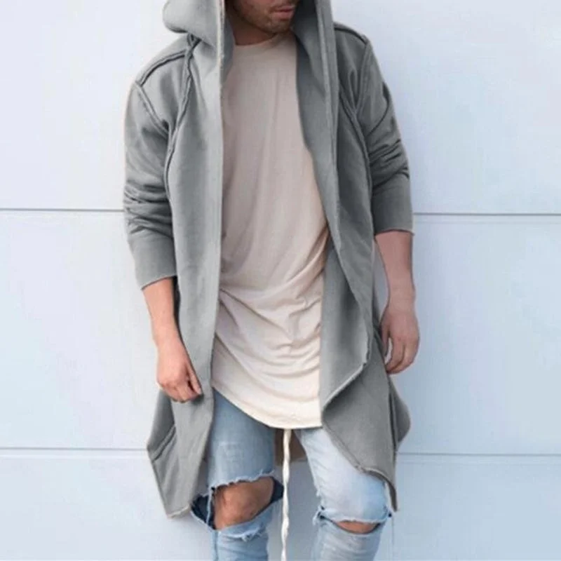 ZOGAA Autumn Winter Men Fashion Long Hooded Coat Guys Boys Casual Long Sleeve Hooded Outwear Male Solid Long Coat 2019 Hot Sale ZOGAA Autumn Winter Men Fashion Long Hooded Coat Guys Boys Casual Long Sleeve Hooded Outwear Male Solid Long Coat 2019 Hot Sale