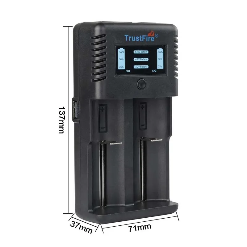 

Battery Charger 2A High Charging Current Intelligent Fast