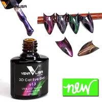 Venalisa новый дизайн ногтей 6 spark цвет звездное 3D Металл Хамелеон цвета изменить магнитные кошачьи глаза гель лаки для ногтей Лаки гели