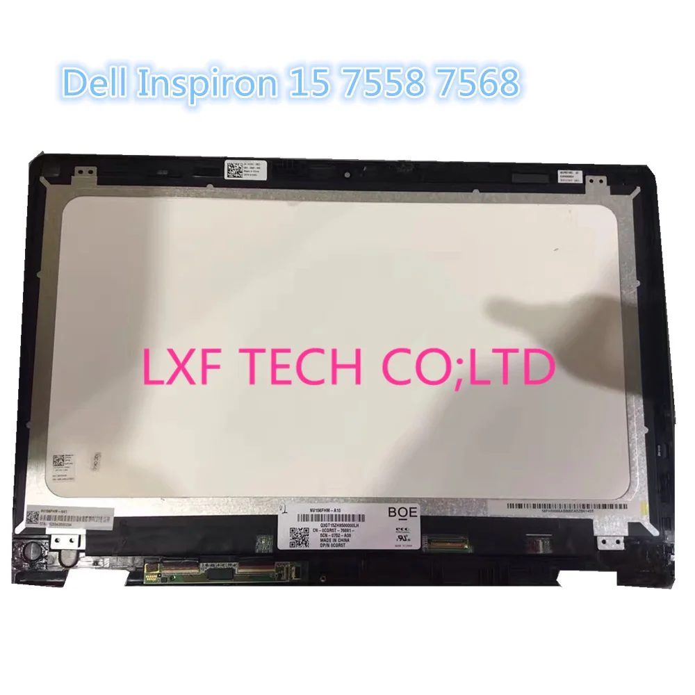 Dell Inspiron 15 7558 7568 02DHX6 0CGR5T Screen Digitizer Bezel Assembly NV156FHM-A10 A11 Dell Inspiron 15 7558 7568 02DHX6 0CGR5T Screen Digitizer Bezel Assembly NV156FHM-A10 A11