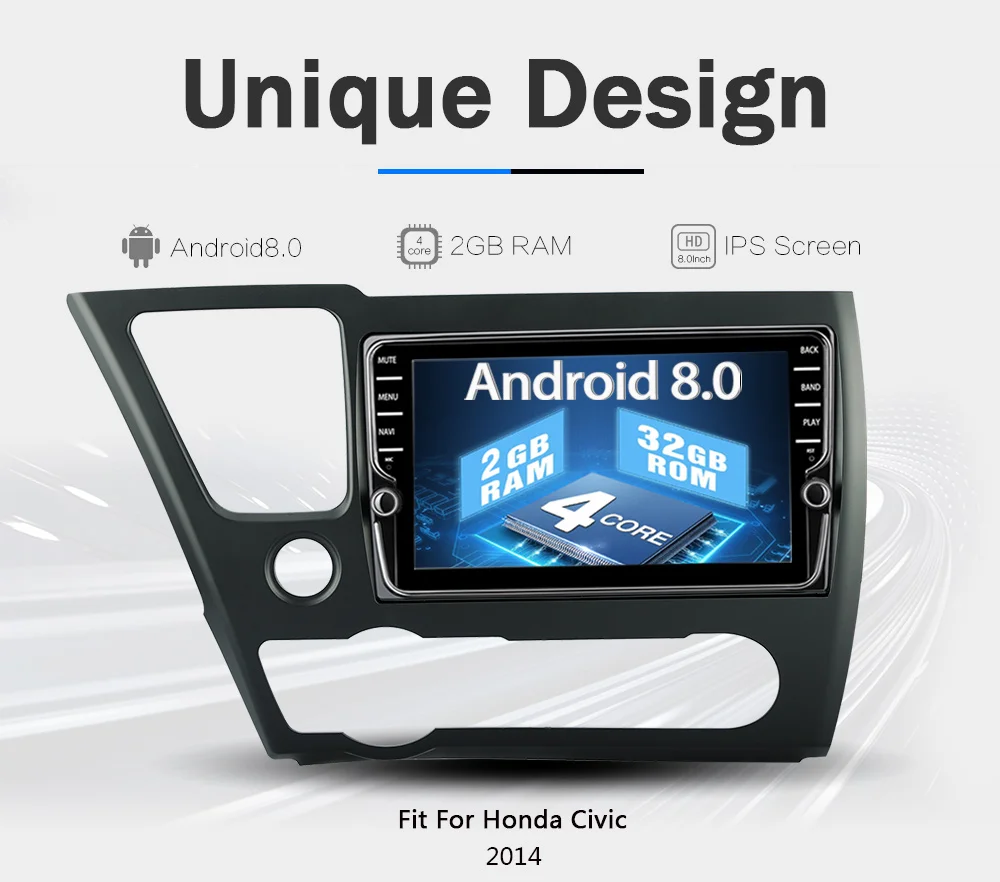 Discount Funrover Android 8.0 2 din Car dvd multimedia Player for Honda Civic EX/LX/DX 2013-2016 radio gps Navigation stereo RDS IPS wifi 1 Discount Funrover Android 8.0 2 din Car dvd multimedia Player for Honda Civic EX/LX/DX 2013-2016 radio gps Navigation stereo RDS IPS wifi 1