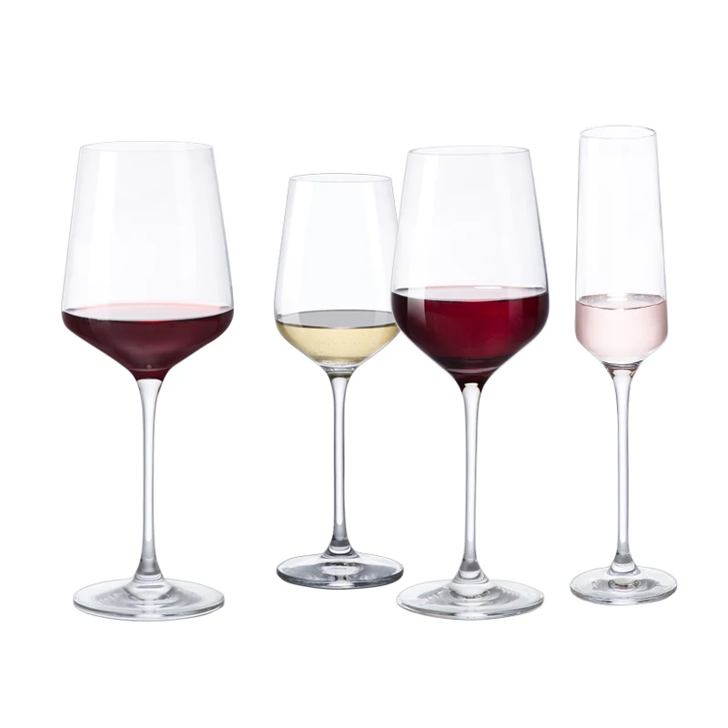 European High quality Lead free Crystal champagne glass Red wine glass