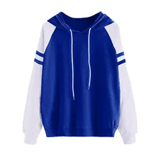 Womail 스웨터 여성 스트라이프 패치 워크 kpop 긴 소매 (China)