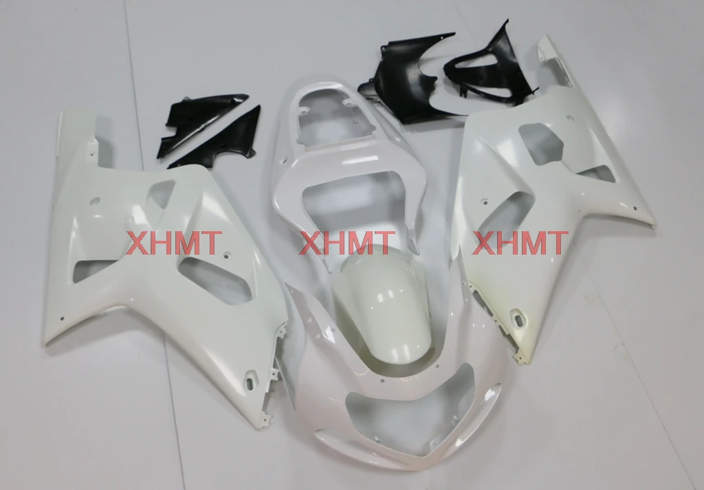 Для GSX R600 R750 R1000 2000-2003 K12 набор обтекателей 600 750 1000 2001 03 02, красные, серебристые, черные наборы для гостинцев - Цвет: no painted