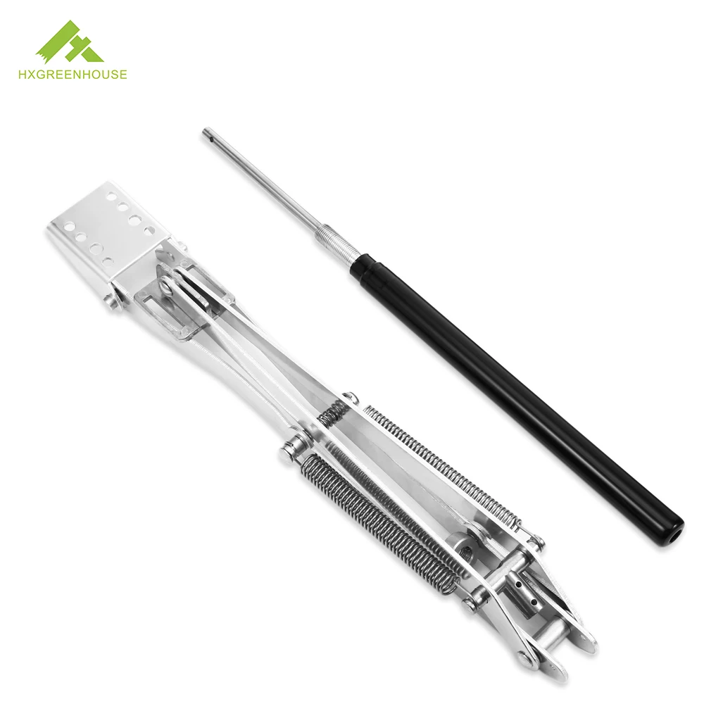 

HXGREENHOUSE Automatic Window Opener With Dual Springs Garden Tools Greenhouse Window Opener Storage Racks Z20