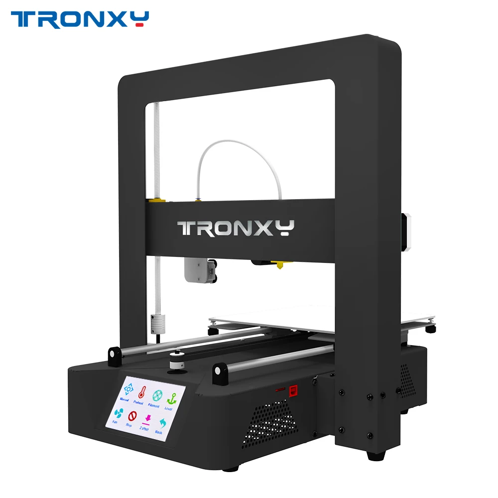 Просвет Tronxy 3d принтер X6A большой плюс размер Полный металлический TFT сенсорный