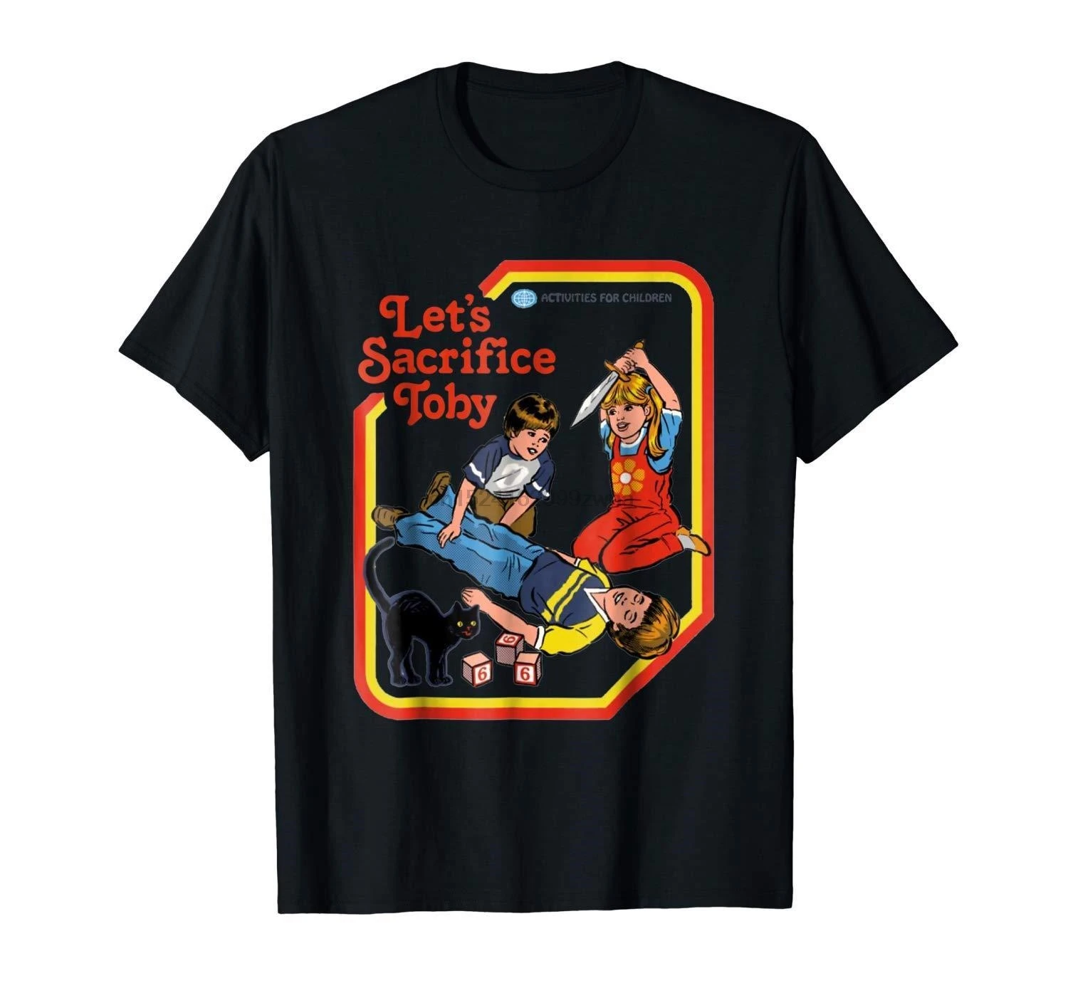 Let Sacrifice Toby Activities For Children Soft T Shirt Blackin T