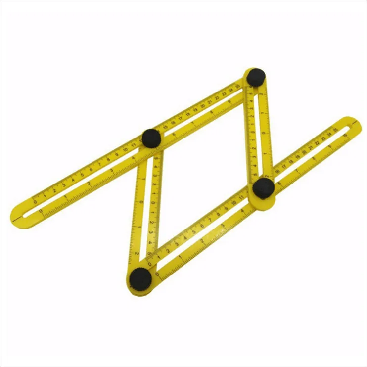 

Multi-Angle Ruler Template Tool Measures All Angles Forms for Measurement Outdoor Tools Flexible Easy Tool