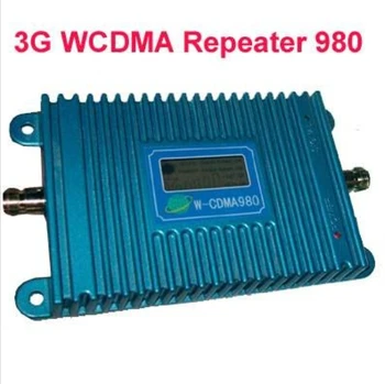 

LCD Display !!! W-CDMA 980 Signal Booster WCDMA 3G Signal Amplifier 3G Mobile Phone 2100Mhz Signal Repeater + Power Adapter