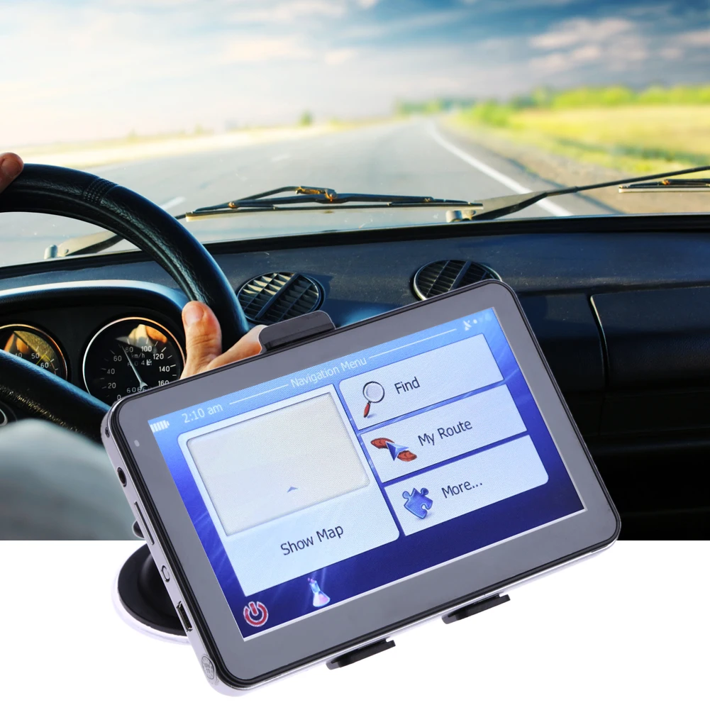  5 zoll Auto GPS-Navigation HD800 * 480 256 Mt/8 GB Sat Nav CPU800M Wince6.0 + FM Transmitter + mult