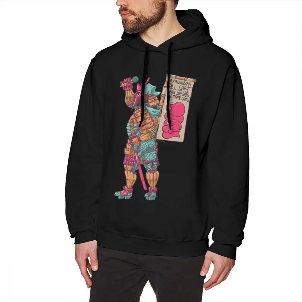 

Mf Doom Hoodie Daimyo DOOM Hoodies Cool Grey Pullover Hoodie Oversize Warm Cotton Loose Long Male Hoodies