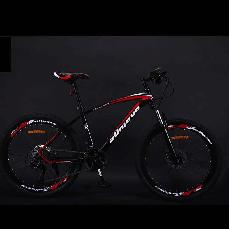 Mountain Bike 26 Inch Variable Speed Double Shock Disc Brake Man and Woman Student Male Road Bicycle Mountain Bike 26 Inch Variable Speed Double Shock Disc Brake Man and Woman Student Male Road Bicycle