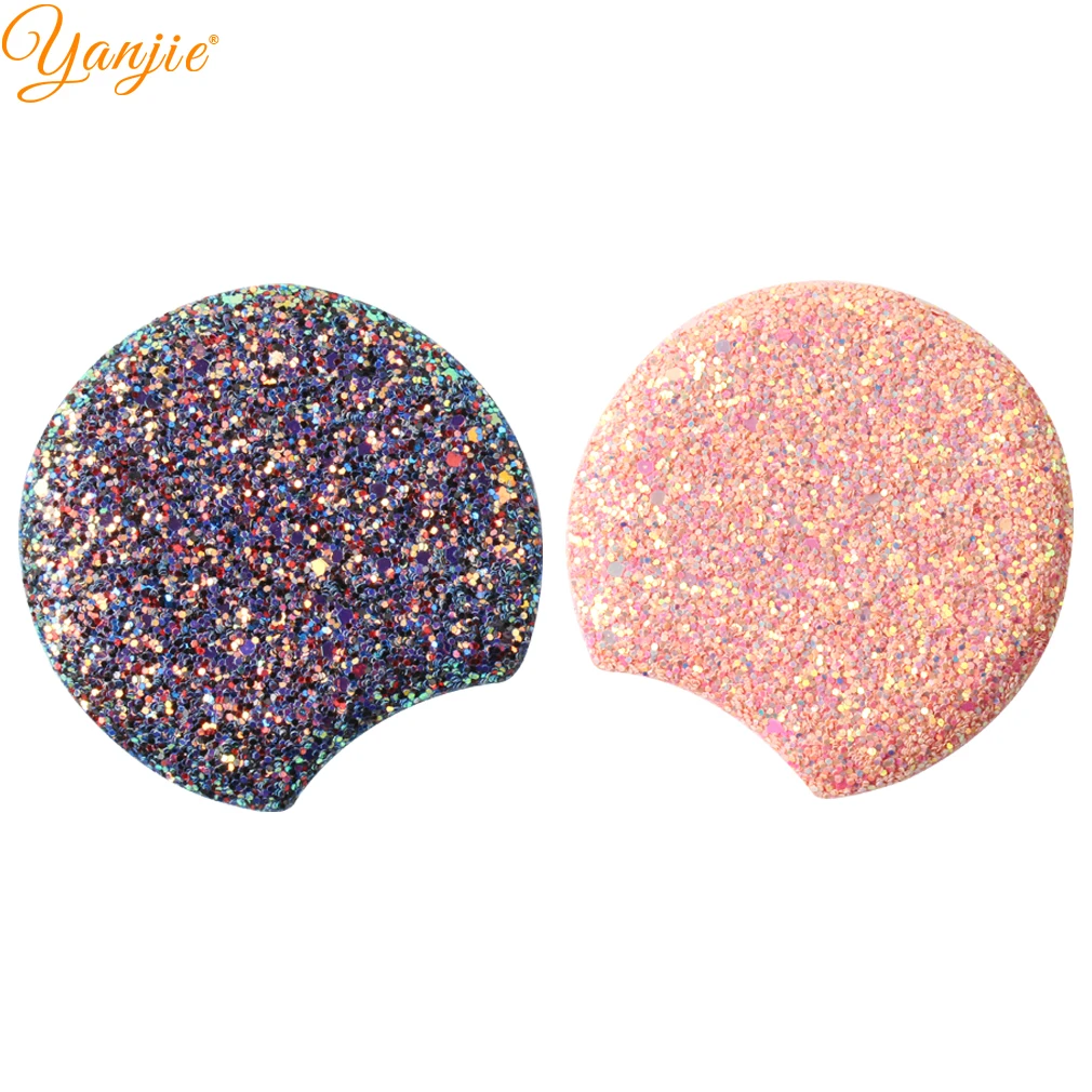 

1 Pair Glitter Felt Minnie Mouse Ears For Girls 2019 Festival DIY Headbands Hair Accessories Big Ears Hairband For Women