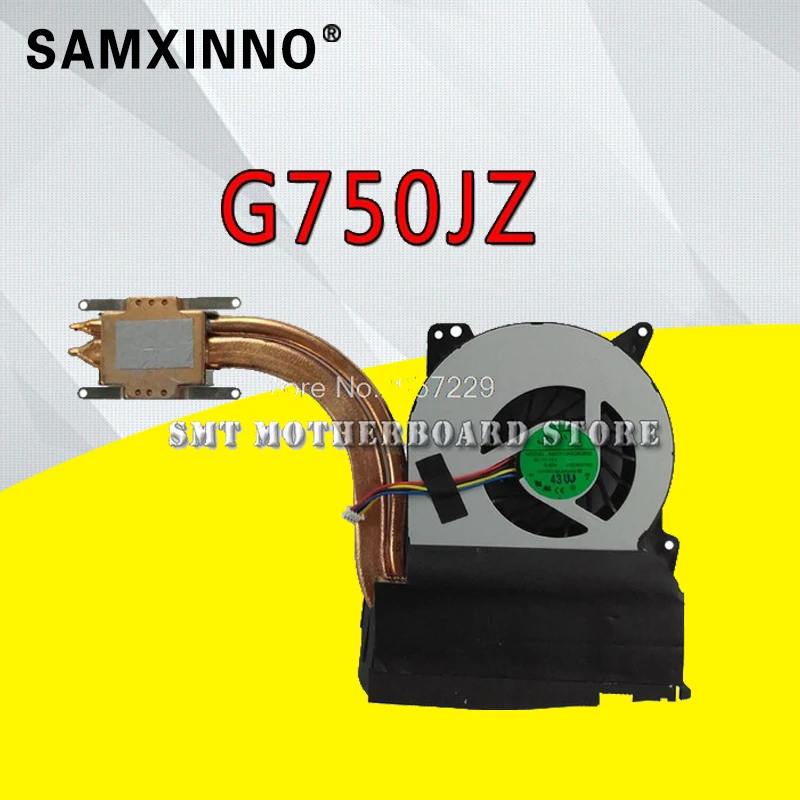 

New original for ASUS G750 G750J G750JZ G750JX G750JS G750JW G750JH G750JM CPU Cooling Fan & Heatsink Assembly Radiator Cooler