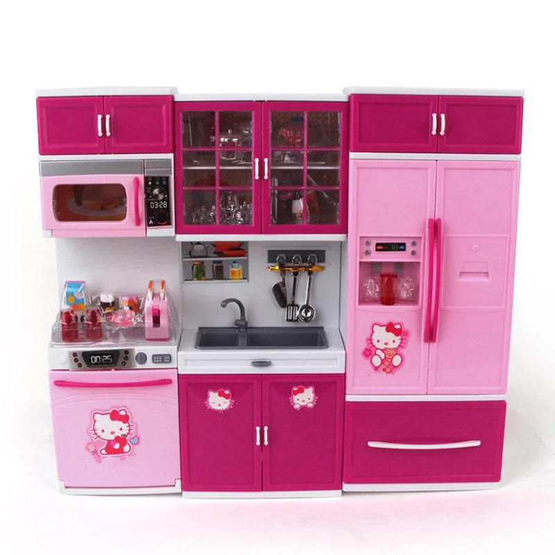 kitchen play set with light and sound