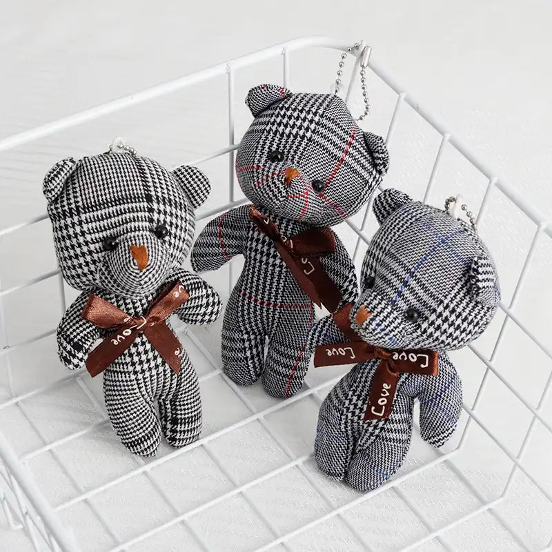 mesh teddy bear holder