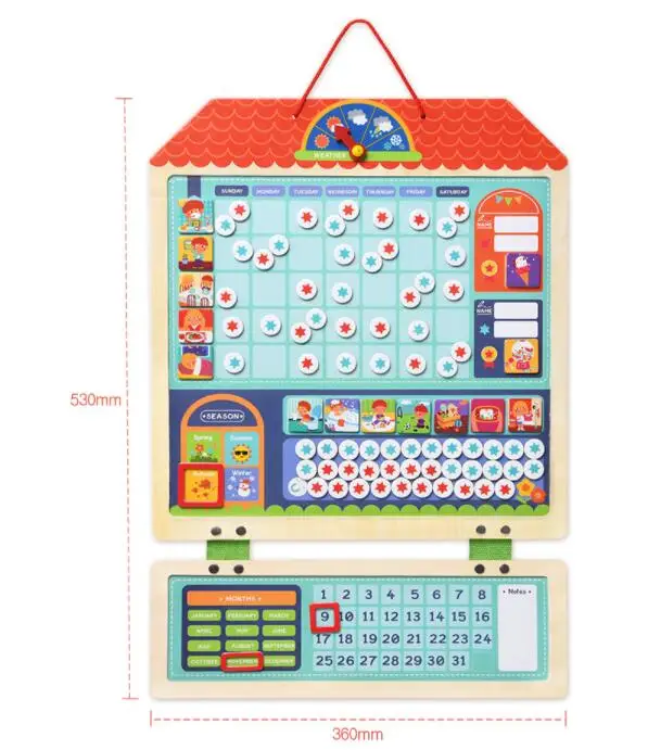 Детская графики деревянный награда лист для детей самодисциплина рост поведение доска для записей